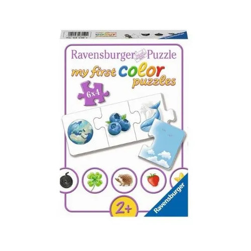 Rompecabezas Mi Primer Puzzle De Colores 6x4 Piezas