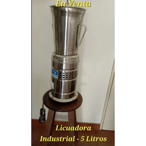 Licuadora Dureca Electronic Inox 5l Acero Inoxidable