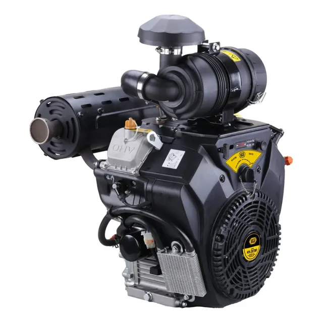 Motor Villa Naftero Ohv Vx2v-780 25 Hp Eje Recto Arr Eléct