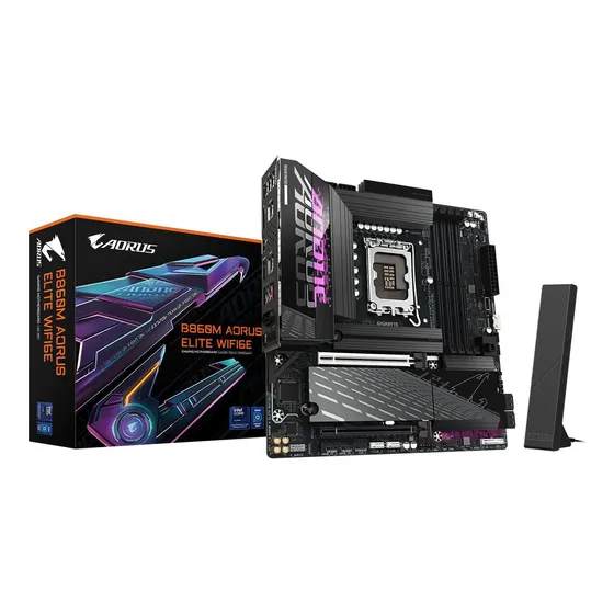 Gigabyte B860m Aorus Elite Wifi6e Intel Core Ultra (serie 2)
