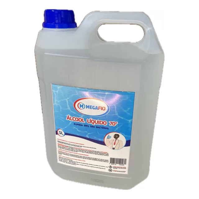 Álcool Em Gel E Líquido 70 5l