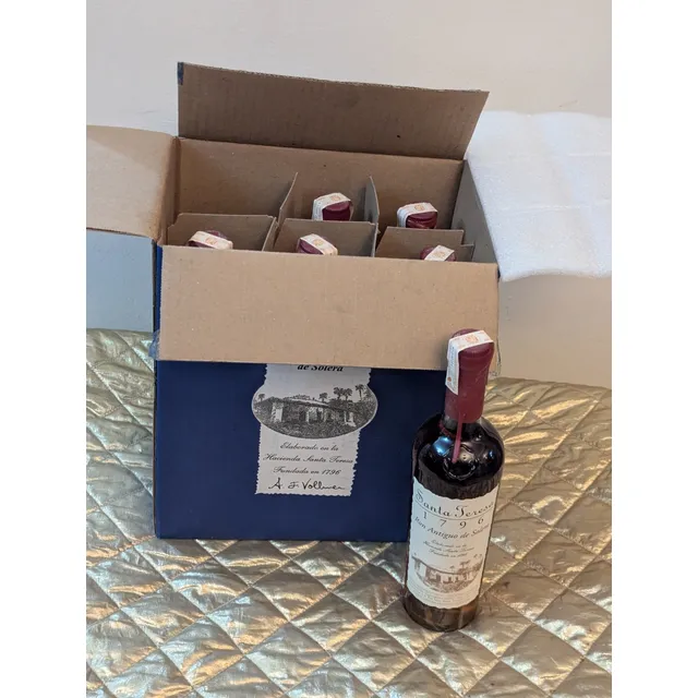Caja De 6 Ron Santa Teresa 1796 (botella Sin Estuche) 0,7 L