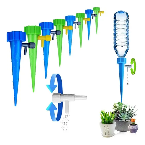 Estaca Y Pico Para Riego Automático De Plantas X 5 Unidades