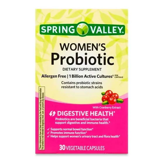 Probiotico Mujer Con Cramberry 30 Cápsulas