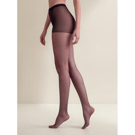 Meia Calça Loba Lupo Adulto Fio 15 Clássica Poá 5687-001 Meia Calça Loba Lupo Adulto Fio 15 Clássica Poá 5687-001