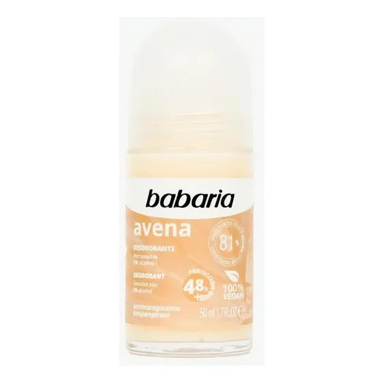 Antitranspirante roll on Babaria Avena Piel Sensible avena