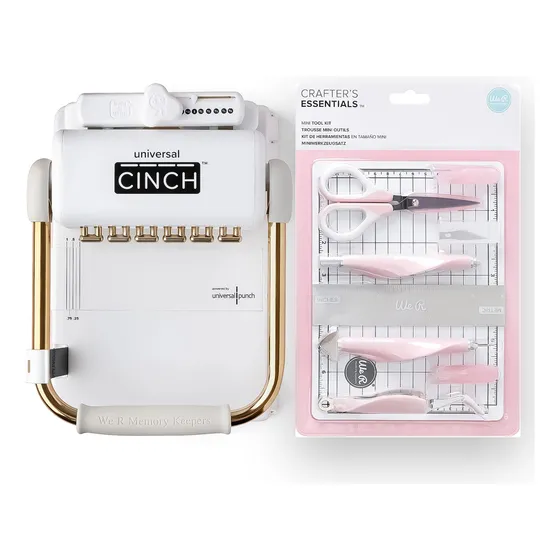 Kit Encadernadora The Cinch Universal + Mini Kit Ferramentas