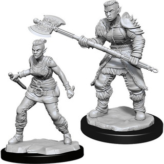 D&d Nolzurs Marvelous Miniatures Orc Barbarian Female D&d Nolzurs Marvelous Miniatures Orc Barbarian Female