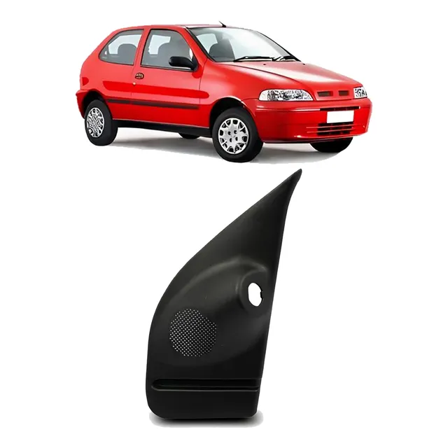 Moldura Interna Retrovisor Palio Fire 2p 1997 A 2005 C/ Furo