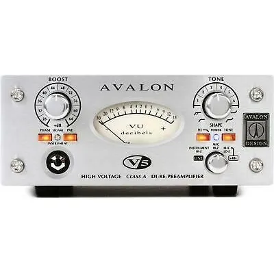 Avalon V5 Microphone Preamp - Silver