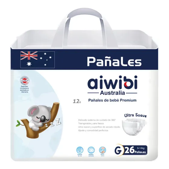 Pañales Aiwibi - Talla G - X 26pañales