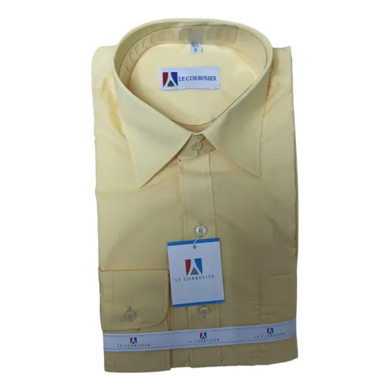 Camisa Amarilla Lecorbusier Talla L