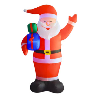 Inflable 180cm De Santa Claus Luces Led Para Jardín.!! Inflable 180cm De Santa Claus Luces Led Para Jardín.!!