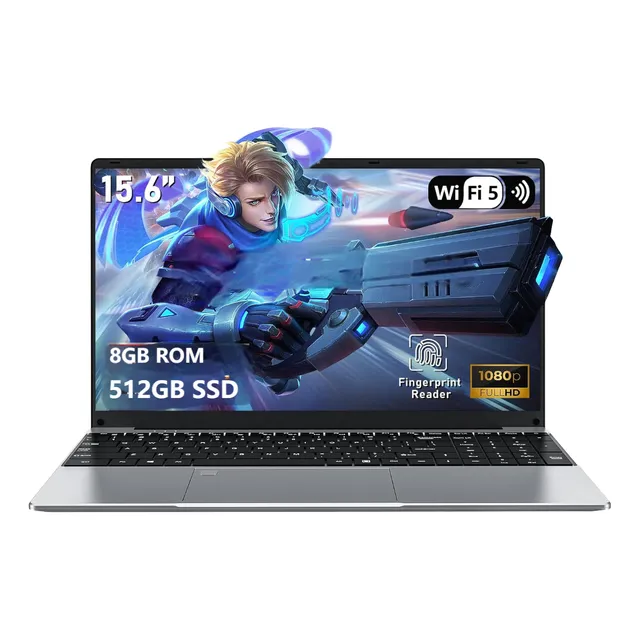 Laptops 15.6 Pulgadas 8+512g Bluetooth Teclado En Español