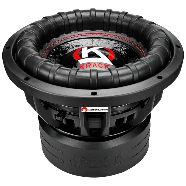 Subwoofer 10 PLG Krack Doble Bobina 2400w Mtr Open Show Spl