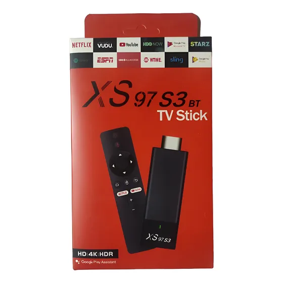Tv Stick 4k Android Xs97s3 8gb 2gb Bluetooth Hdmi