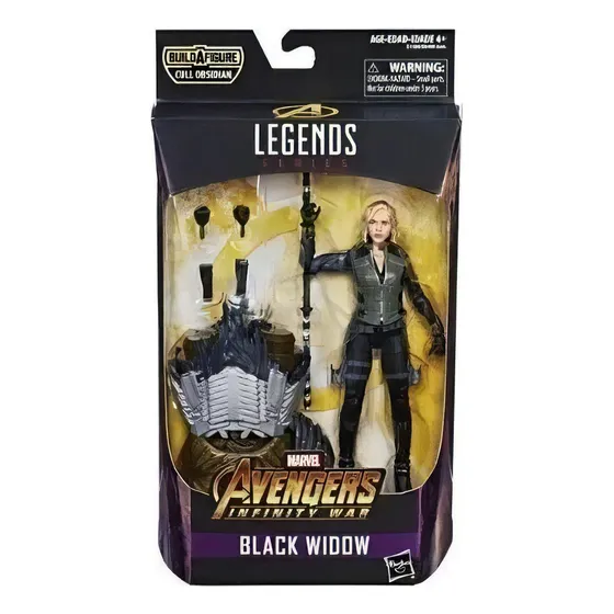 Figura de acción  Viuda Negra E0605 de Hasbro Avengers Infinity War