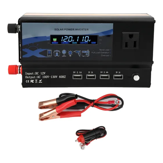 Inversor De Corriente Para Con Coche Dc 12v A 110v 4000w