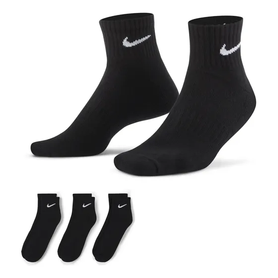 Calcetines X3 Nike Everyday 2 Training Hombre Negro