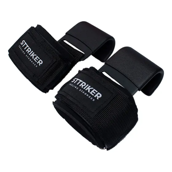 Kit X2 Straps Gancho Agarre Correas Levantamiento Pesas Gym