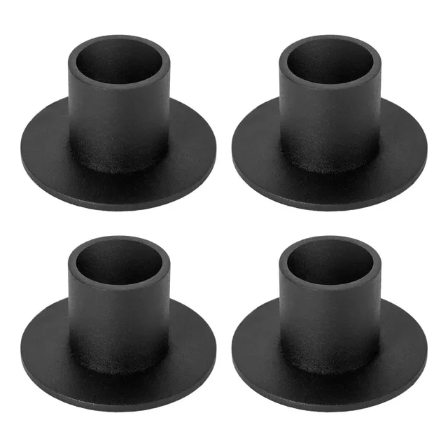 Huangxin 4 Portavela Negro Retro Para Decoracion Casa Campo