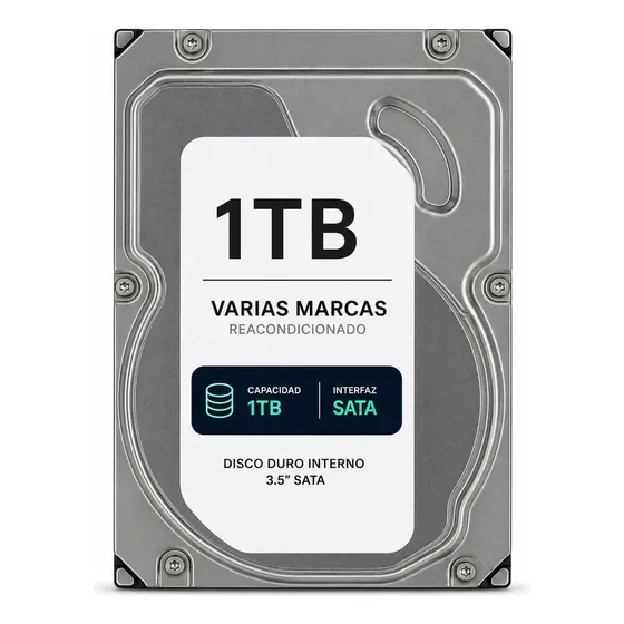 Disco Duro 1tb 3.5 Sata Nas Pc Dvr Servidor Camaras Video