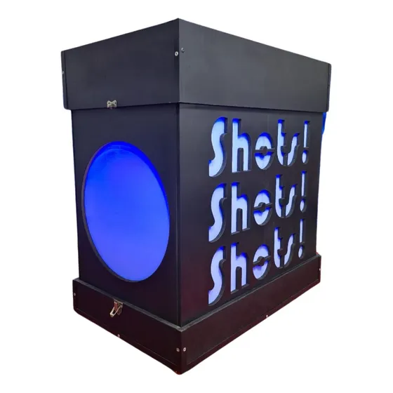 Carro De 100 Shots Con Luz Led Desarmable Para Eventos