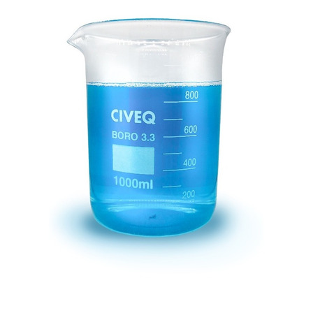Vaso De Precipitado Graduado De Vidrio 1000ml Laboratorio Vaso De Precipitado Graduado De Vidrio 1000ml Laboratorio