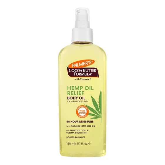 Aceite Corporal Calmante Palmer's Con Cáñamo, Hidratación
