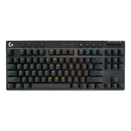 Teclado mecánico inalámbrico para juegos Logitech G Pro X Tkl Black