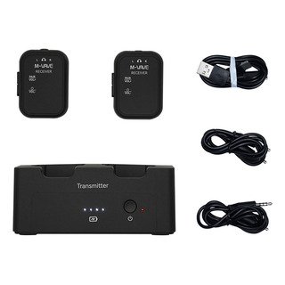 Monitor De Fone De Ouvido Sem Fio M-vave 2.4g, Transmissor E Monitor De Fone De Ouvido Sem Fio M-vave 2.4g, Transmissor E