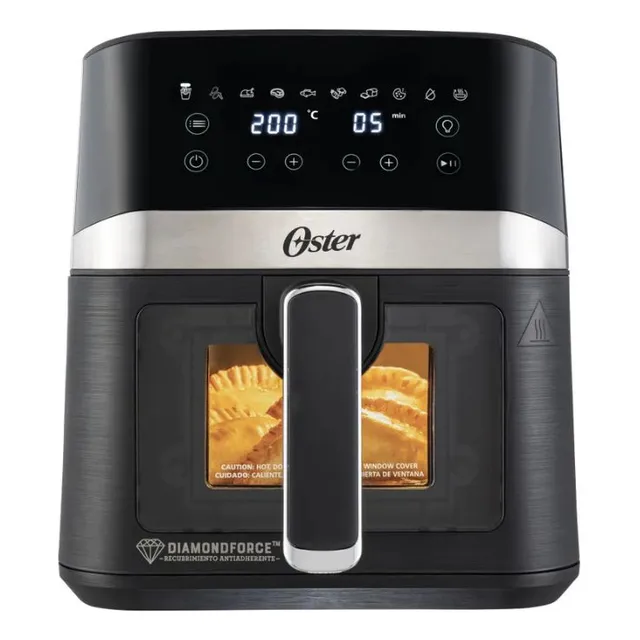 Freidora De Aire 4l Digital Oster® Diamondforce,10 Programas
