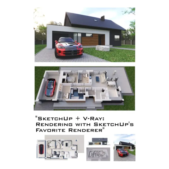 Libro: Sketchup + V-ray: Renderizar Con El Favorito De Sketc