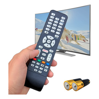 Controle Remoto Compatível Aoc Smart Tv Le43s5970 50u7970 Controle Remoto Compatível Aoc Smart Tv Le43s5970 50u7970