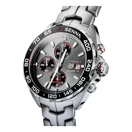 Tag Heuer F1 Edição Tributo Senna 25th Anniversary.