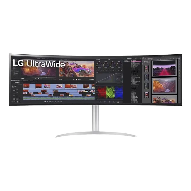 Monitor Gamer LG con pantalla de 49" y resolución DQHD