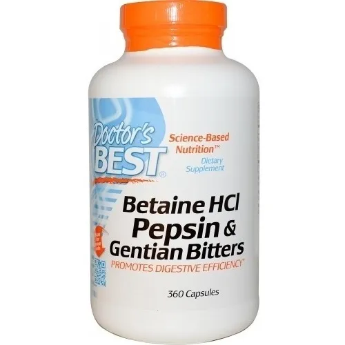 Betaina Hcl 360 Capsulas 650mg