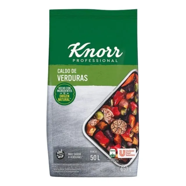 Caldo Granulado Verdura Knorr Caja 6 X 650 Gr
