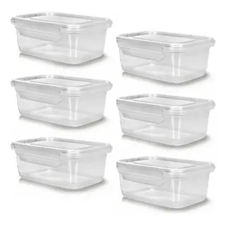 6 Potes Marmita Tampa Trava 750ml Transparente ReutilizĂĄvel 6 Potes Marmita Tampa Trava 750ml Transparente ReutilizĂĄvel