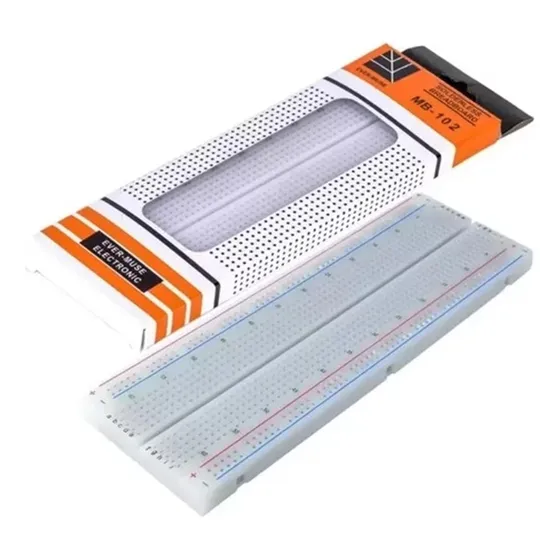 Mini Protoboard De Prueba Universal 830 Puntos 16cm X 5.4cm