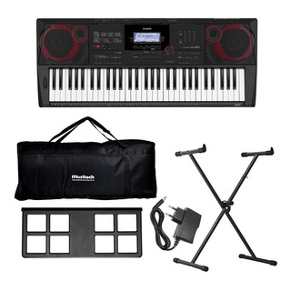 Teclado Casio Ct-x3000+bag+suporte X +fonte Ct X3000 Teclado Casio Ct-x3000+bag+suporte X +fonte Ct X3000