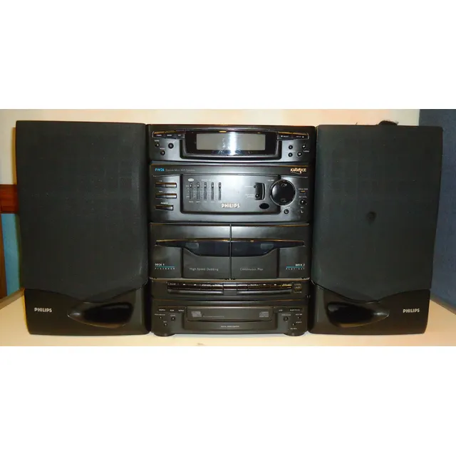 Equipo Musica Philips Cd Casete Radio Funcionando No Envío