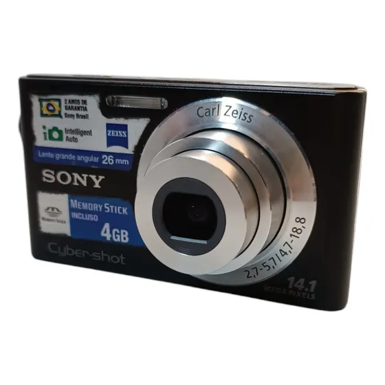Câmera Sony Cybershot Dsc W320 Completa Cyber Shot Funciona