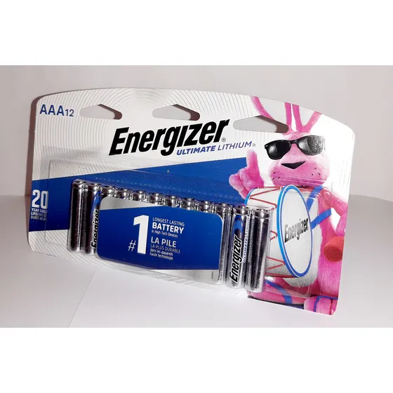 Baterías Aaa Energizer Ultimate Lithium Paquete 12 Unidades