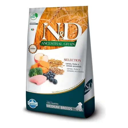Ração Seca N&d Cães Filhotes 15kg Saúde Bucal