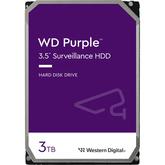 Disco Duro Interno De Vigilancia Western Digital 3tb Wd