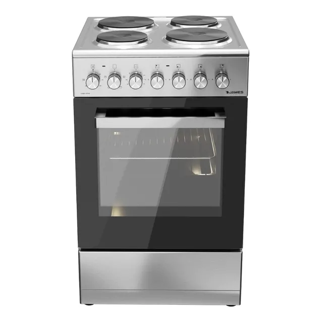 Cocina Eléctrica James C 801 A Rtks Inox - Laser Tv