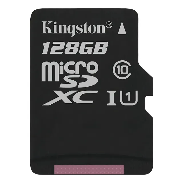 Tarjeta de memoria Kingston SDC10G2 con adaptador SD 128GB