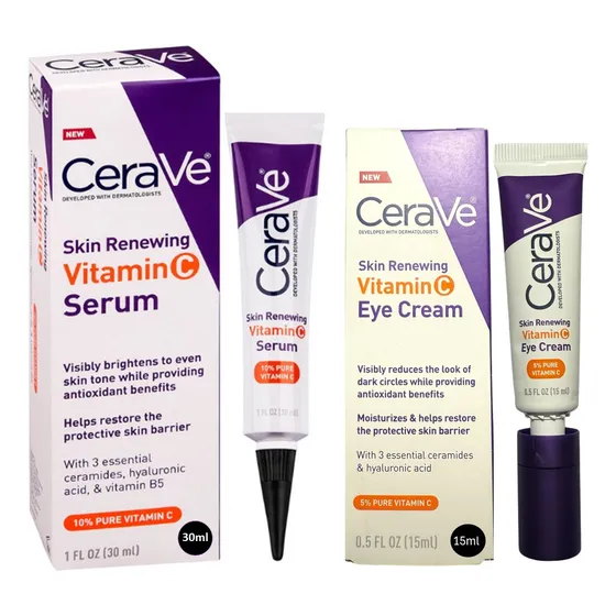 Cerave Suero De Vitamina C + Crema Ojos Vitamina C 30+15ml