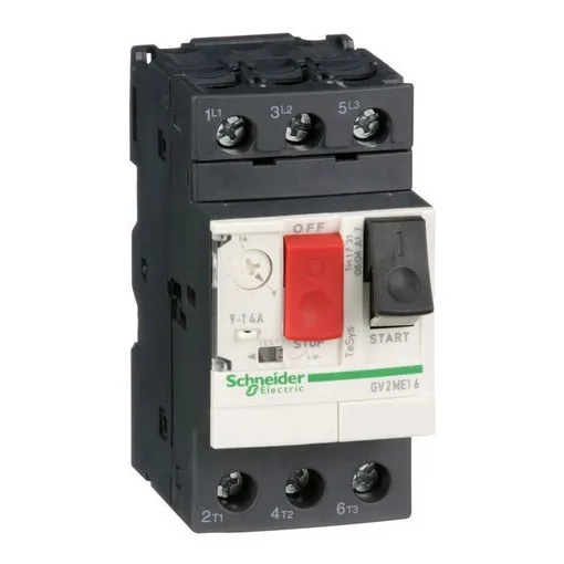 Tesys Gv2 Guardamotor Termomagnético 3p  Ac-3 = 440vca 9-1